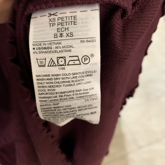 GAP long sleeve turtle neck shirt-XS - Picture 4 of 5